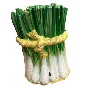 Vintage Late 20th Century MCM Cast Iron Onion Doorstop - Vintage/Antique BEAUTY!